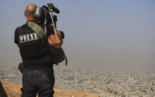 Imagen de archivo relacionada con el conflicto en Gaza.