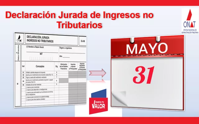 Logotipo y documentación gráfica relacionada con el Sistema Tributario de la ONAT en Cuba.