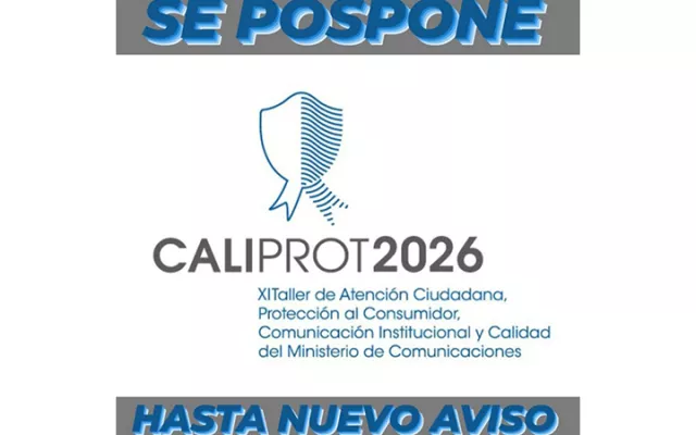 Logo del XI Taller de Atención Ciudadana, Protección al Consumidor, Comunicación Institucional y Calidad 'Caliprot 2026'