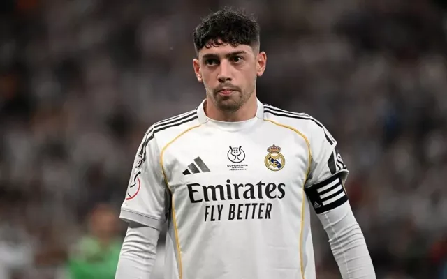 Fede Valverde y Aurélien Tchouaméni, jugadores del Real Madrid.