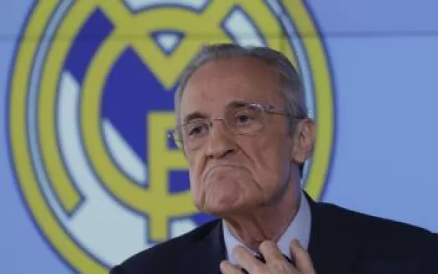 Florentino Pérez, presidente del Real Madrid.
