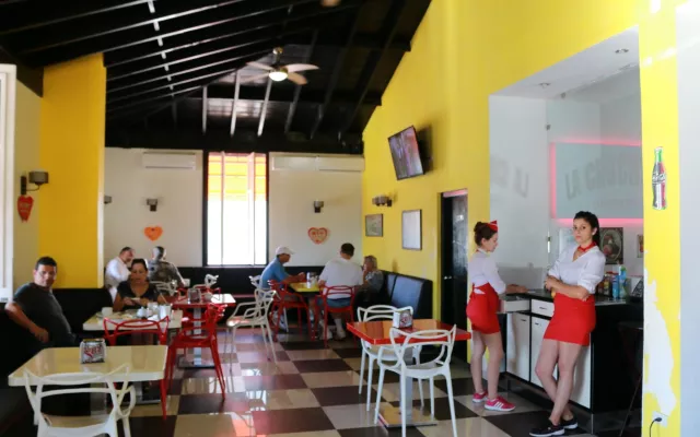 Cafetería en La Habana