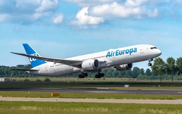 Avión 787 Dreamliner de Air Europa.