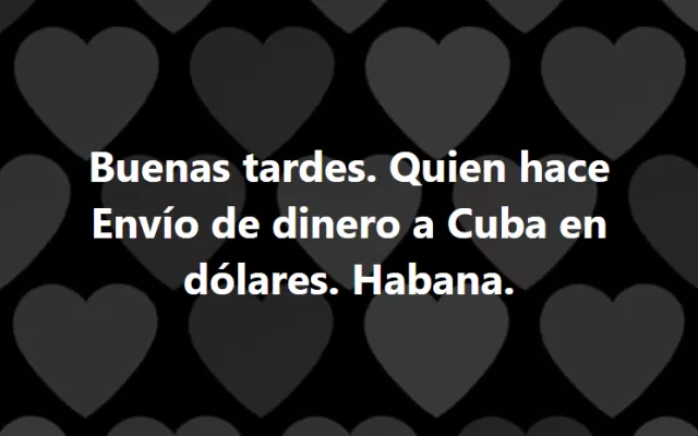 El envío de dinero por los canales no informales es una de las vías más frecuentes para enviar dinero a Cuba.