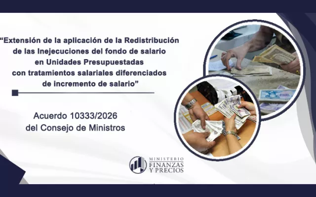 Documento oficial de la Gaceta de la República de Cuba con el acuerdo del Consejo de Ministros.