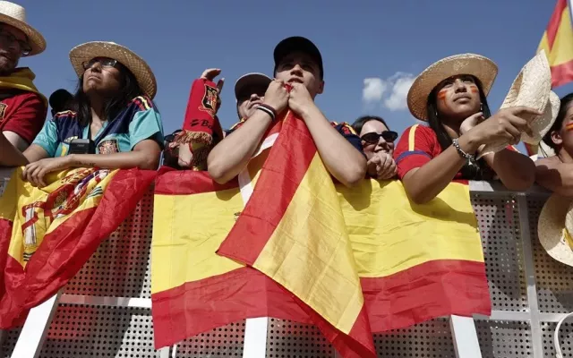Imagen del estadio en Atlanta donde se disputó el encuentro entre España y Cabo Verde durante el Mundial 2026.