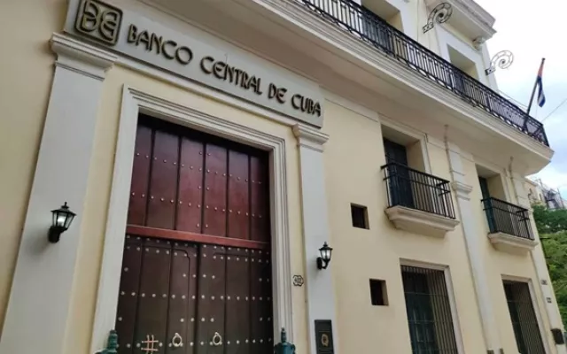 Edificio del Banco Central de Cuba.