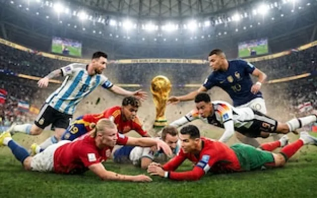 Gráfico informativo sobre los cruces de la fase eliminatoria del Mundial 2026.