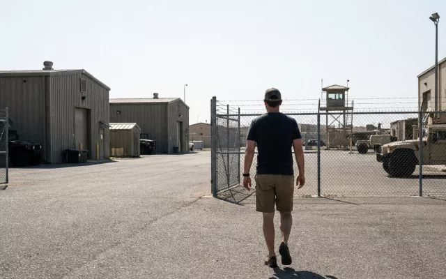 Fotografía no disponible del jefe del Pentágono en la base naval de Guantánamo.