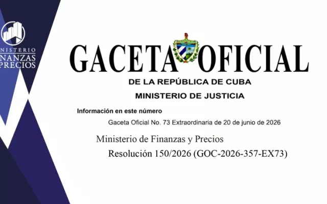 Portada de la Gaceta Oficial de la República de Cuba número 73 correspondiente al año 2026.