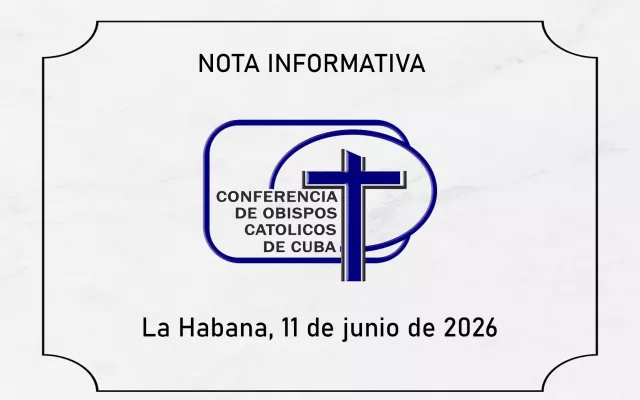 Logotipo o imagen institucional relacionada con la Conferencia de Obispos Católicos de Cuba.