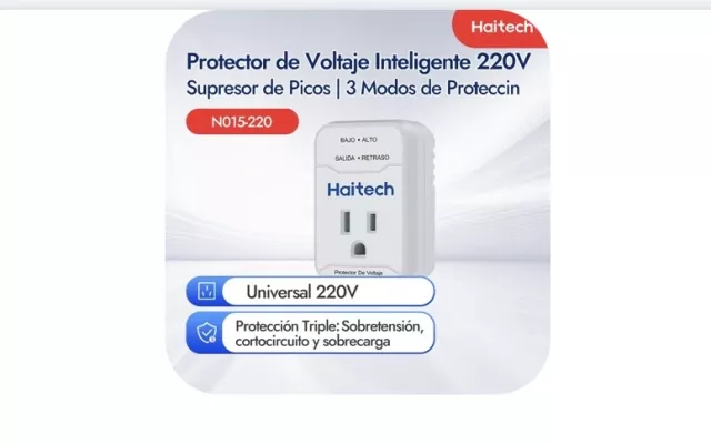 Los protectores de voltaje están diseñados para proteger electrodomésticos y equipos electrónicos frente a subidas, bajadas o picos de tensión.