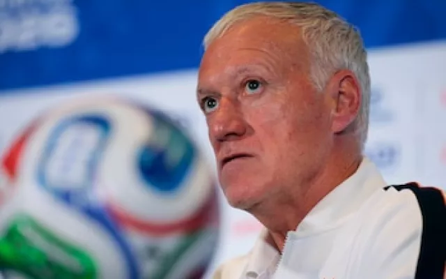 Didier Deschamps durante su etapa como seleccionador de Francia.