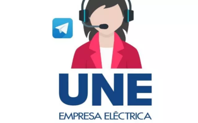 Captura de pantalla con los números de contacto habilitados por la Empresa Eléctrica de La Habana tras la desconexión del sistema.