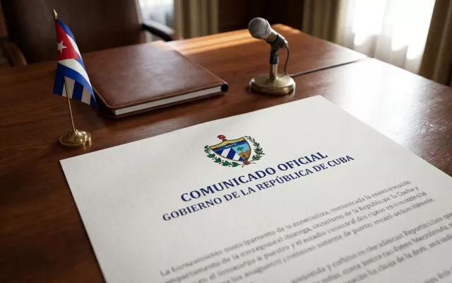Comunicado oficial emitido por el gobierno de Cuba respecto a las relaciones con Estados Unidos.