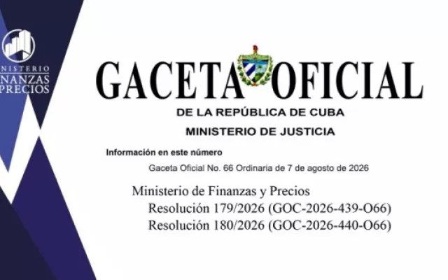 Documento oficial de la Gaceta de Cuba referente a nuevas resoluciones energéticas.