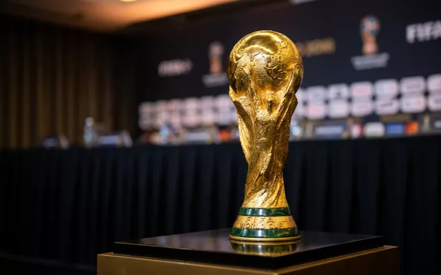 Imagen de archivo del trofeo de la Copa Mundial de la FIFA.