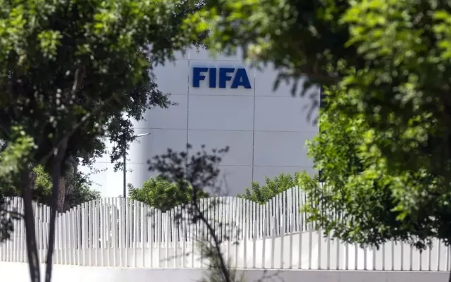 Gianni Infantino, presidente de la FIFA, durante una comparecencia oficial.