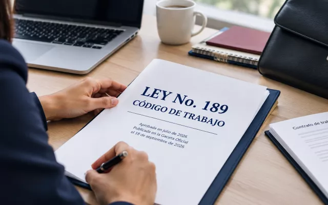 La Ley 189, Código de Trabajo, se aprobó en julio de 2026.