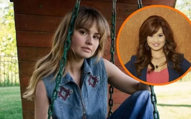 Retrato de la actriz Debby Ryan durante su entrevista.