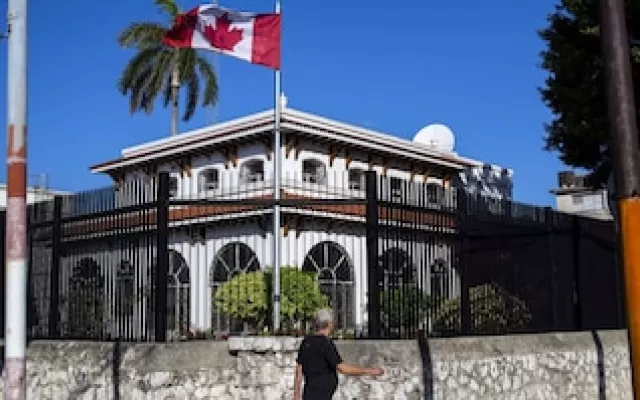 Imagen de archivo relacionada con actividades diplomáticas y de inteligencia en la embajada de Canadá en Cuba.