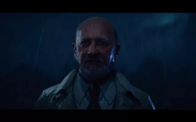 Imagen promocional del videojuego Halloween con la máscara icónica de Michael Myers.