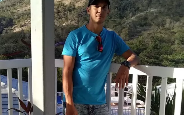 Fotografía de Alexander Pantoja Bertot, trabajador de la Empresa Eléctrica de Santiago de Cuba, reportado inicialmente como desaparecido.
