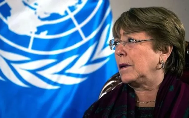 Michelle Bachelet, Alta Comisionada de la ONU para los Derechos Humanos.