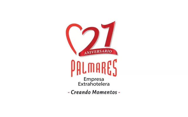 Logotipo de la empresa Palmares S.A. sobre un fondo institucional.