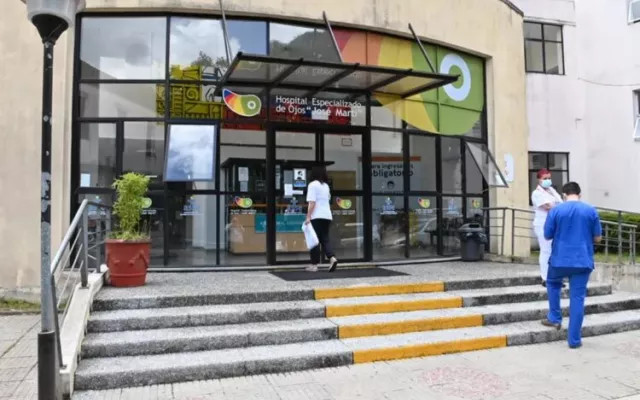 Hospital oftalmológico en Uruguay donde brindan asistencia médicos cubanos.