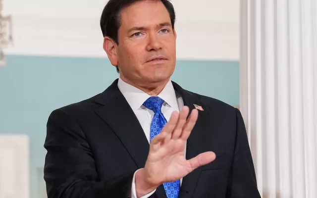 Marco Rubio, este viernes en Washington