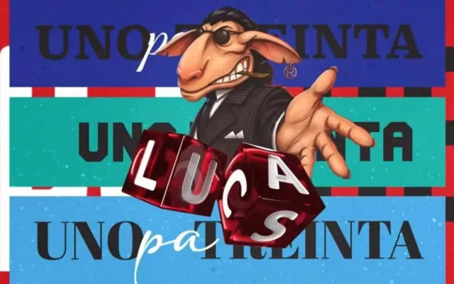Cartel o logo representativo de la gala de los Premios Lucas.